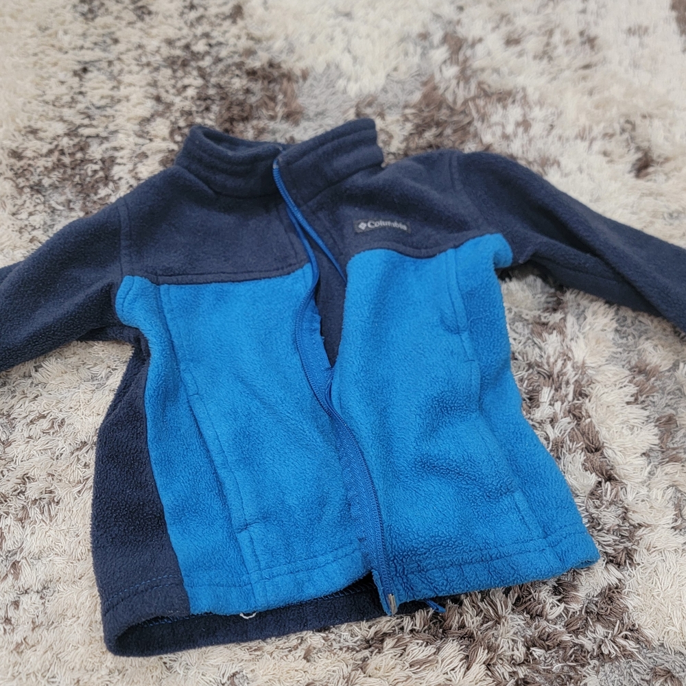 Columbia Navy Fleece Jacket